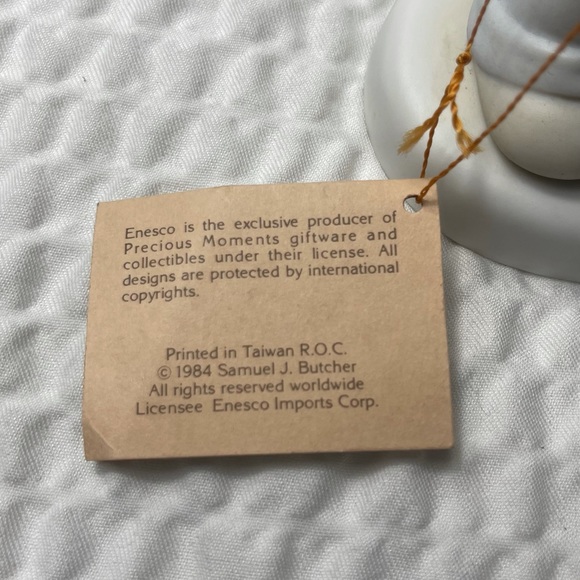 Vintage Precious Moments God Blessed Our Years Together with Love 25th 1983 - Picture 4 of 9